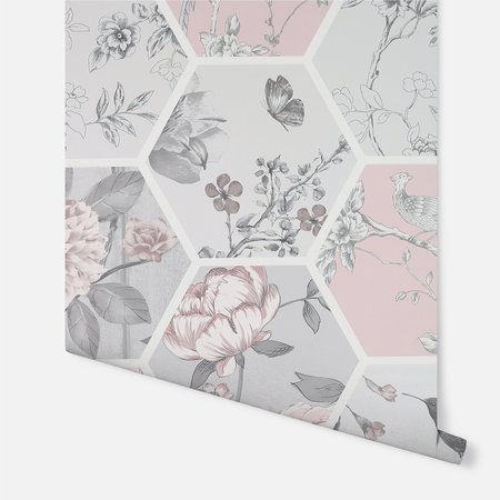 Arthouse Chinoise Decoupage Pink 908904