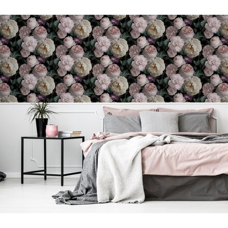 Arthouse Highgrove Floral Charcoal 909300
