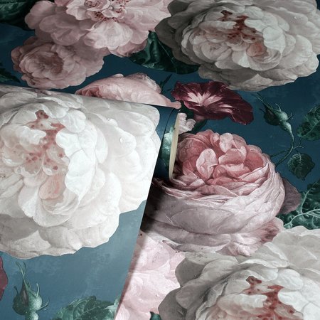Arthouse Highgrove Floral Teal 909301