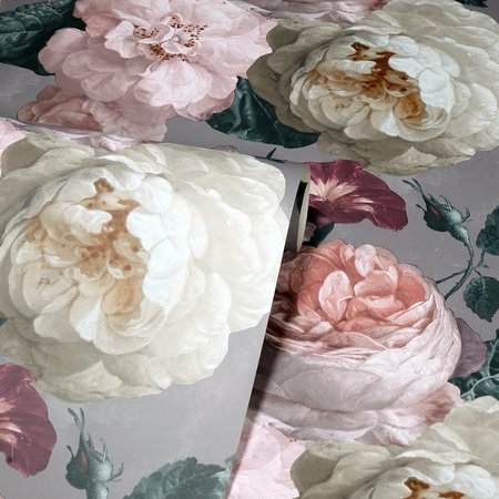 Arthouse Highgrove Floral Warm Grey 909302