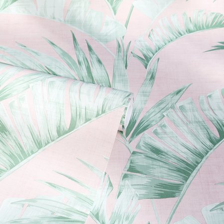 Arthouse Banana Leaf Pink/Green 909402