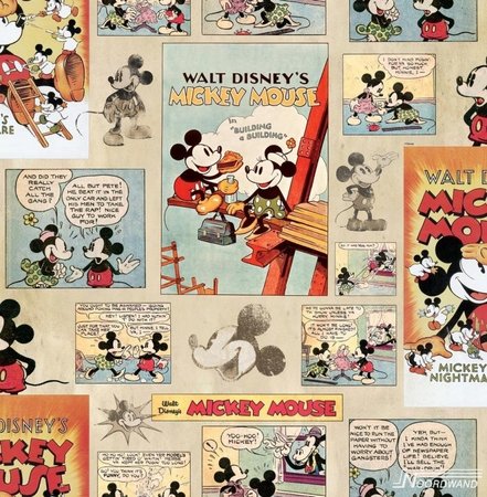 Noordwand Kids @ home 70-242 Mickey en Minnie Mouse