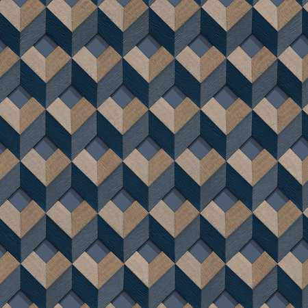 Dutch Wallcoverings Embellish cube design DE120134
