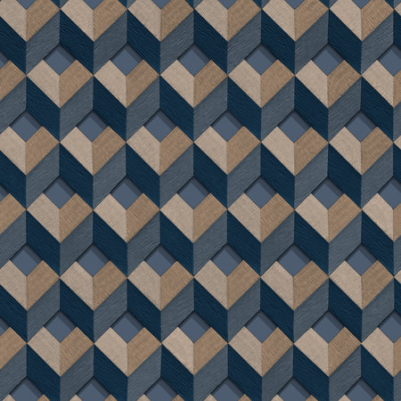 Dutch Wallcoverings Embellish cube design  DE120134