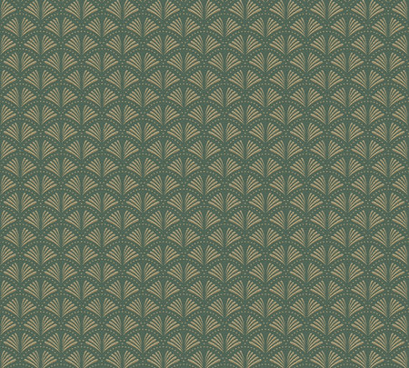 AS Creation Trendwall 2 -  37957-5 - 379575 Groen Art Deco Glitter / Goud