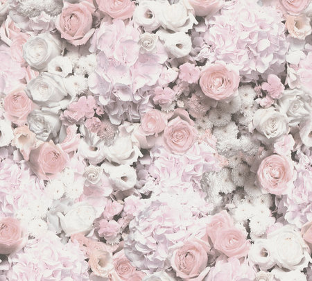 AS Creation Trendwall 2 -  38008-2 / 380082 Roze Bloemen Glitter