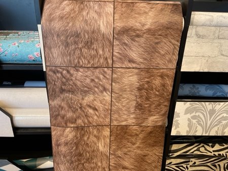 Huid behang met gouden glitter hoog kwaliteit vinyl