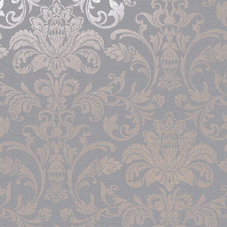 Dutch Wallcoverings Indulgence 12712 Grijs Rose Goud