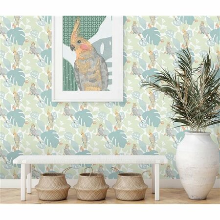 Tropical bird Behang
