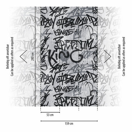 AS Creation The Wall Grijs - 38251-1 / 382511