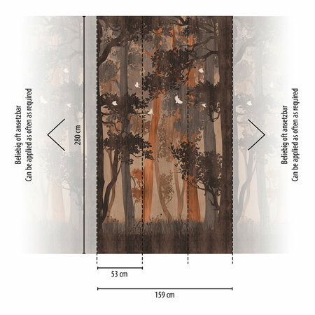 AS Creation The Wall Travel Styles Bruin - 39237-1 / 392371