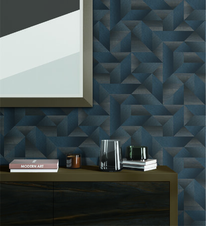 Dutch Wallcoverings Exclusive Threads TP422977 Blauw