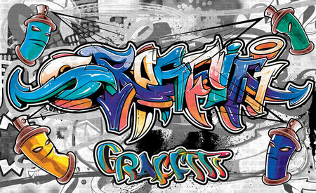 FBK Graffiti Fotobehang 2294