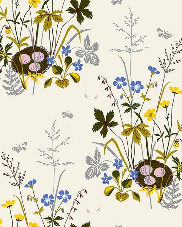 Boras Tapeter Scandinavian Designers III 1961 (Met Gratis Lijm*)