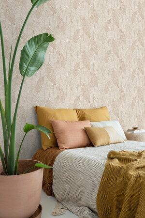 Esta Home Bladeren 139352 (*Gratis Lijm) Beige