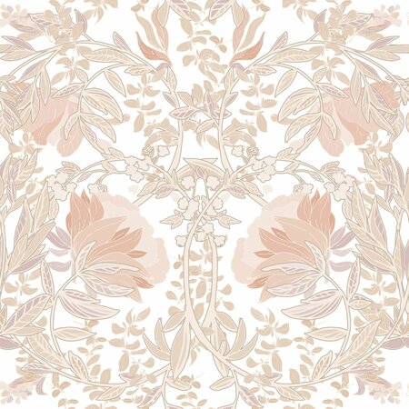 Esta Home Bloemen 139613 (*Gratis Lijm) Beige