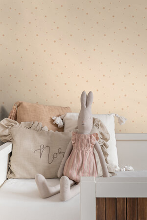 Esta Home Sterren 139686 (*Gratis Lijm) Roze Beige