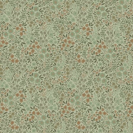 Esta Home Bloemen 139699 (*Gratis Lijm) Groen