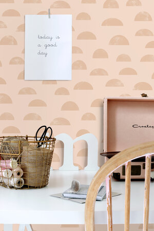 Esta Home Grafisch 139736 (*Gratis Lijm) Terracotta Roze