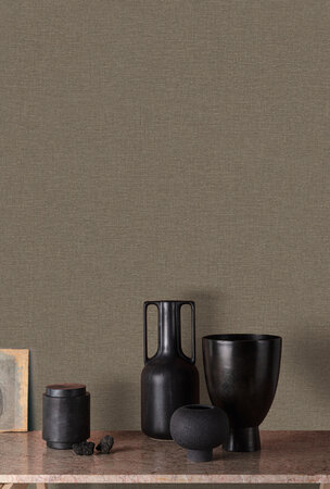 Dutch Wallcoverings Linnen Touch LT10022 Bruin