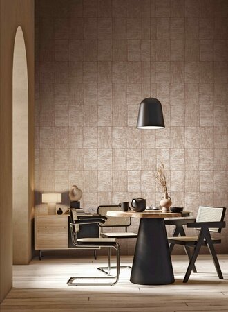 HookedOnWalls CABANE MEDINILLA 20932 (Met Gratis Lijm!)  Bruin