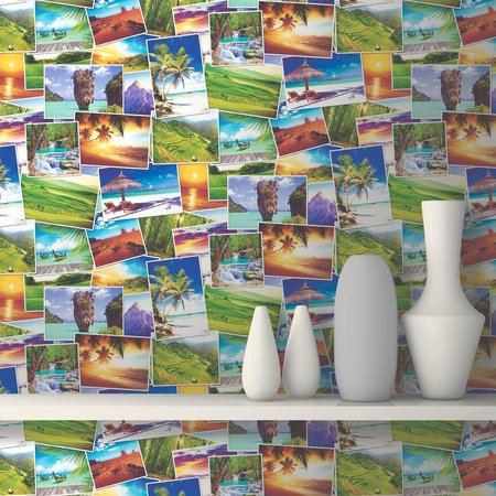Dutch Replik behang J813-04 Vakantiefoto's