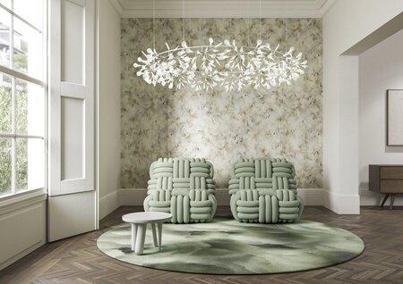 Arte MOOOI GREEN HOUSE SILK BOMBIS MO5012 Multicolour (Incl. Gratis Lijm*)