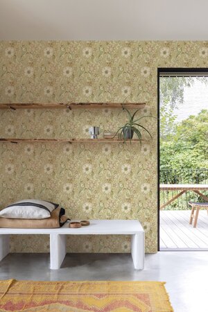 HookedOnWalls BLOMKVIST FREYA 29135 Geel (Incl. Gratis Lijm*)
