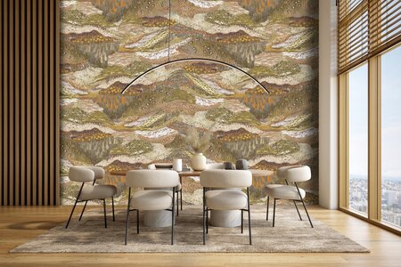 HookedOnWalls MARTA CORTESE ANOTHER VIEW 37866 Multicolour (Incl. Gratis Lijm*)