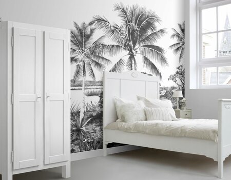 Origin Wallcoverings Precious (Met Gratis Lijm!) 357224 - Zwart / Wit