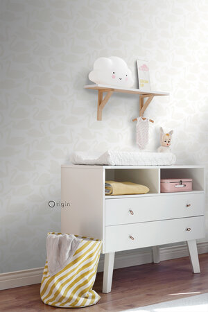 Origin Wallcoverings Precious (Met Gratis Lijm!) 347707 - Wit
