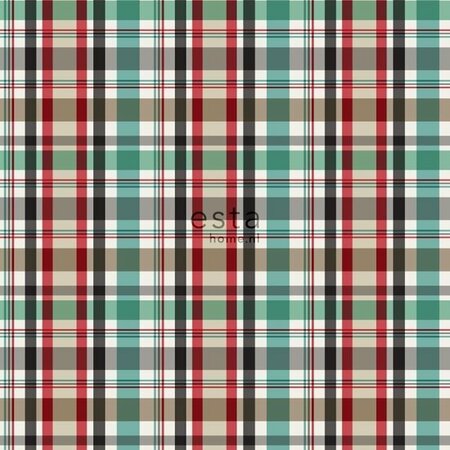 Esta Home College 138817 - Rood - Groen - Bruin