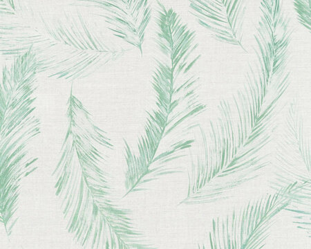 AS Creation Four Seasons 35896-4 - Groen / Blauw