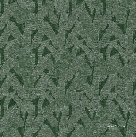 Riviera Maison Tropical Leaf 30608 - Groen