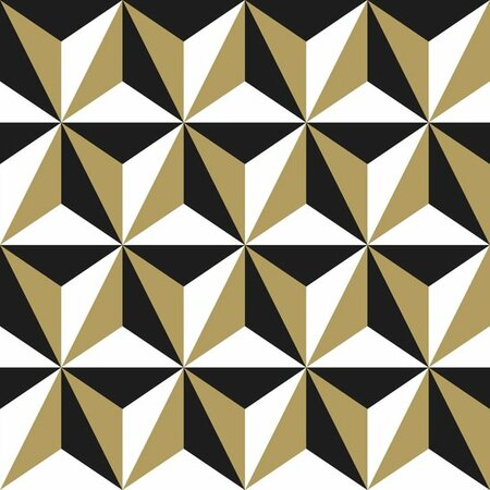 Esta Home Black & White 139118 (With a splash of gold) (*Gratis Lijm Actie) - Zwart - Goud