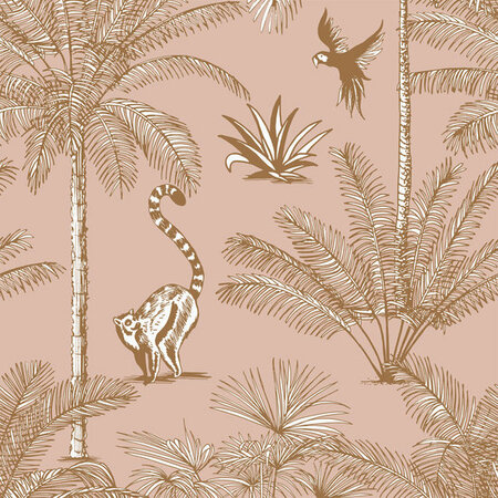 Esta Paradise 158943 (*Gratis Lijm Actie) - Terracotta - Roze