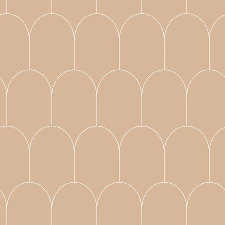 Esta Art Deco 139203 (*Gratis Lijm Actie) - Terracotta - Oranje - Beige