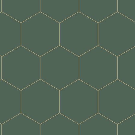 Esta Art Deco 139228 (*Gratis Lijm Actie) - Groen - Goud