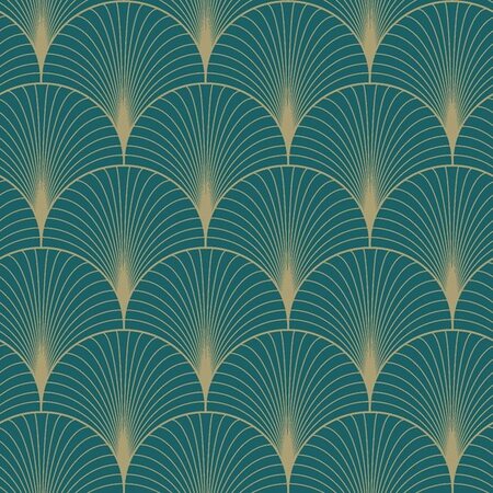 Esta Art Deco 139230 (*Gratis Lijm Actie) - Groen - Blauw