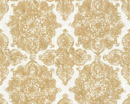 AS Creation Trendwall | 37090-2 - 370902 - Goud / Wit