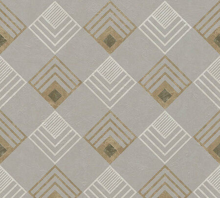 AS Creation New Life 37682-3 - 376823 - Grijs / Beige