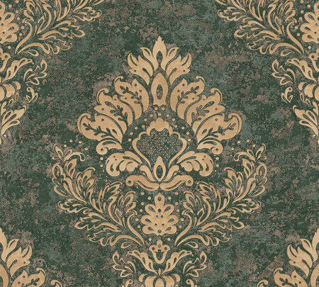 AS Creation Metropolitan Stories II Alena / St. Petersburg 37901-1 - 379011 - Groen / Goud