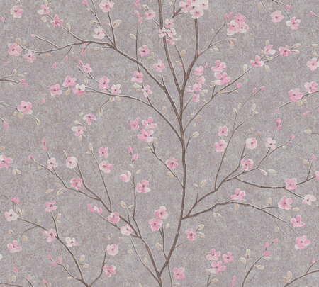 AS Creation Metropolitan Stories II Mio / Tokio 37912-2 - 379122 - Grijs / Roze