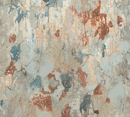AS Creation Metropolitan Stories II Antonio / Barcelona 37954-1 - 379541 - Grijs / Rood