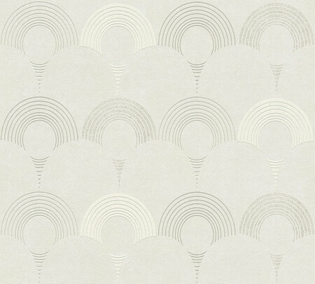 AS Creation Pop Style 37480-1 - 374801 - Grijs / Zilver