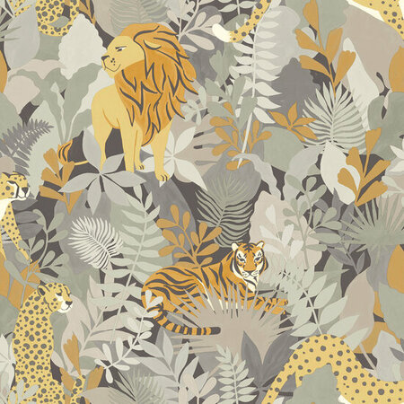 Dutch Wallcoverings Dream Catcher Animal Kingdom Neutral 13072