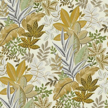 Noordwand Flora 18507 Groen - Geel - Metallic