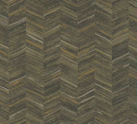 AS Creation Geo Effect 38309-7 - 383097 - Bruin / Beige