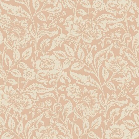 Esta Home Vintage Flowers terracotta - roze 139427 (*Gratis Lijm Actie) - Terracotta - Roze