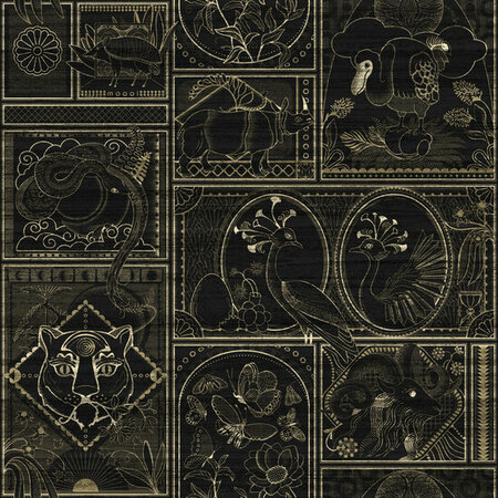 Arte Moooi Memento GOLDEN TIGER MO4040 (Incl. Gratis Lijm*)